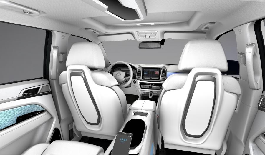 Интерьер Ssangyong LIV-2 SUV Concept 2016 года  (фото 14 из 23)